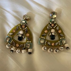 Funky J. Crew earrings